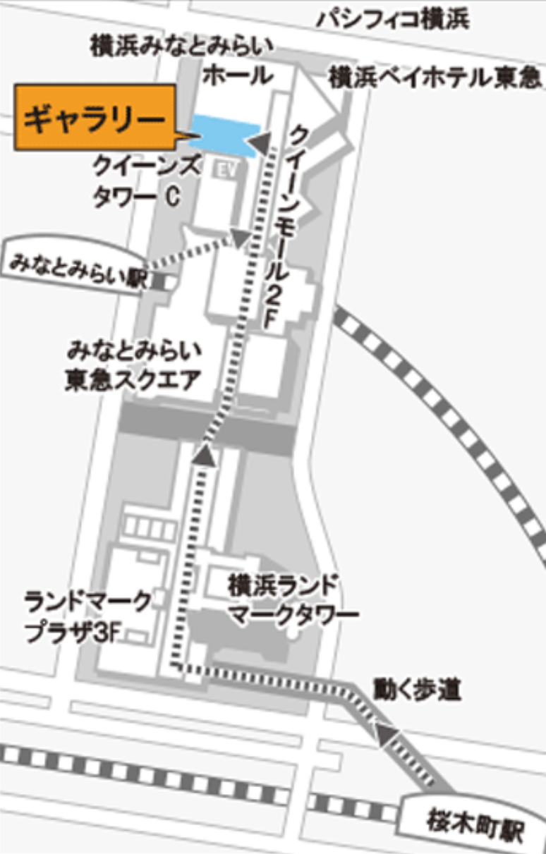 駅からの経路図